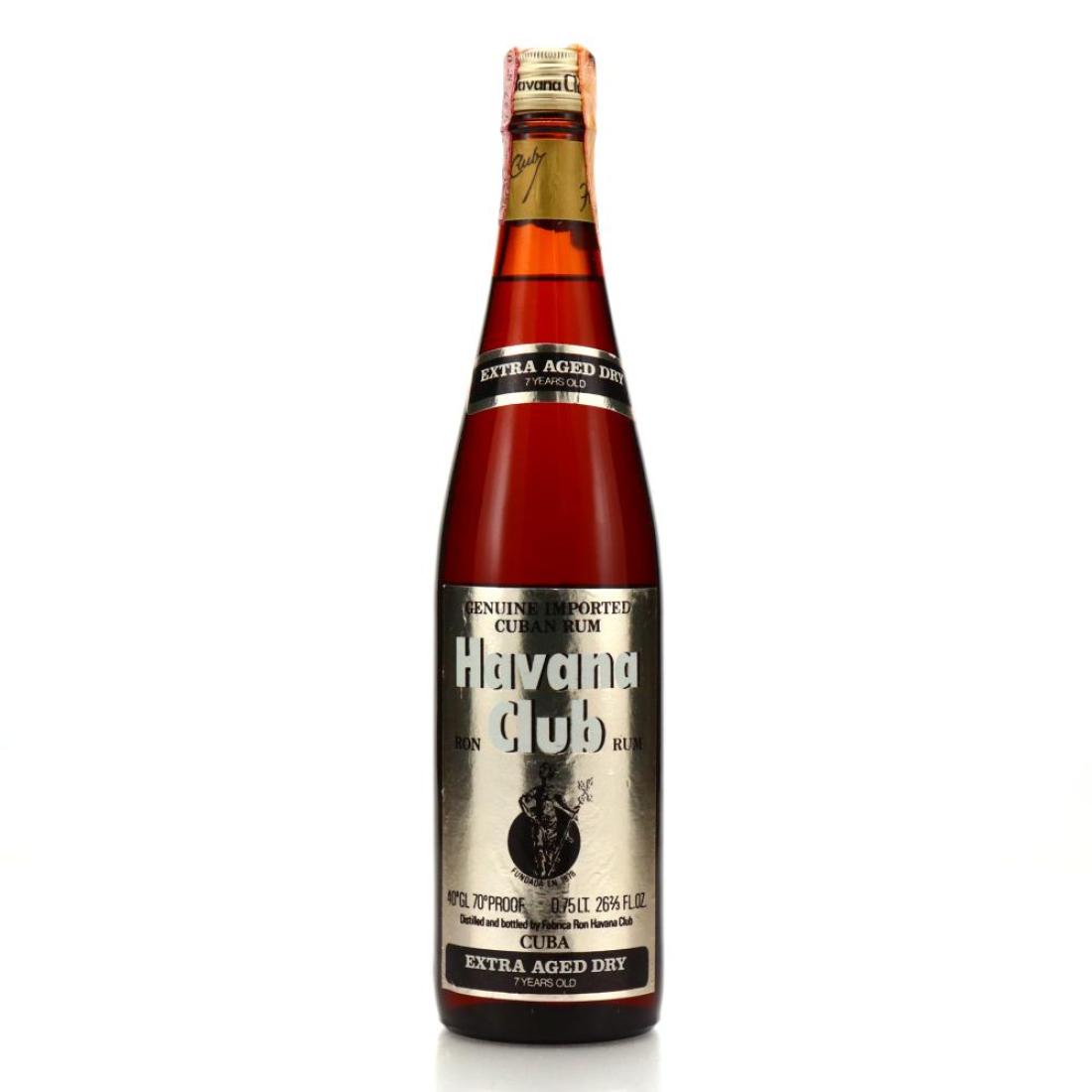 ト*ー様 古酒✨HAVANA CLUB EXTRA AGED 7ANS YEAR Havana Club 7 Year Old Extra Aged Dry Rum | Rum Auctioneer