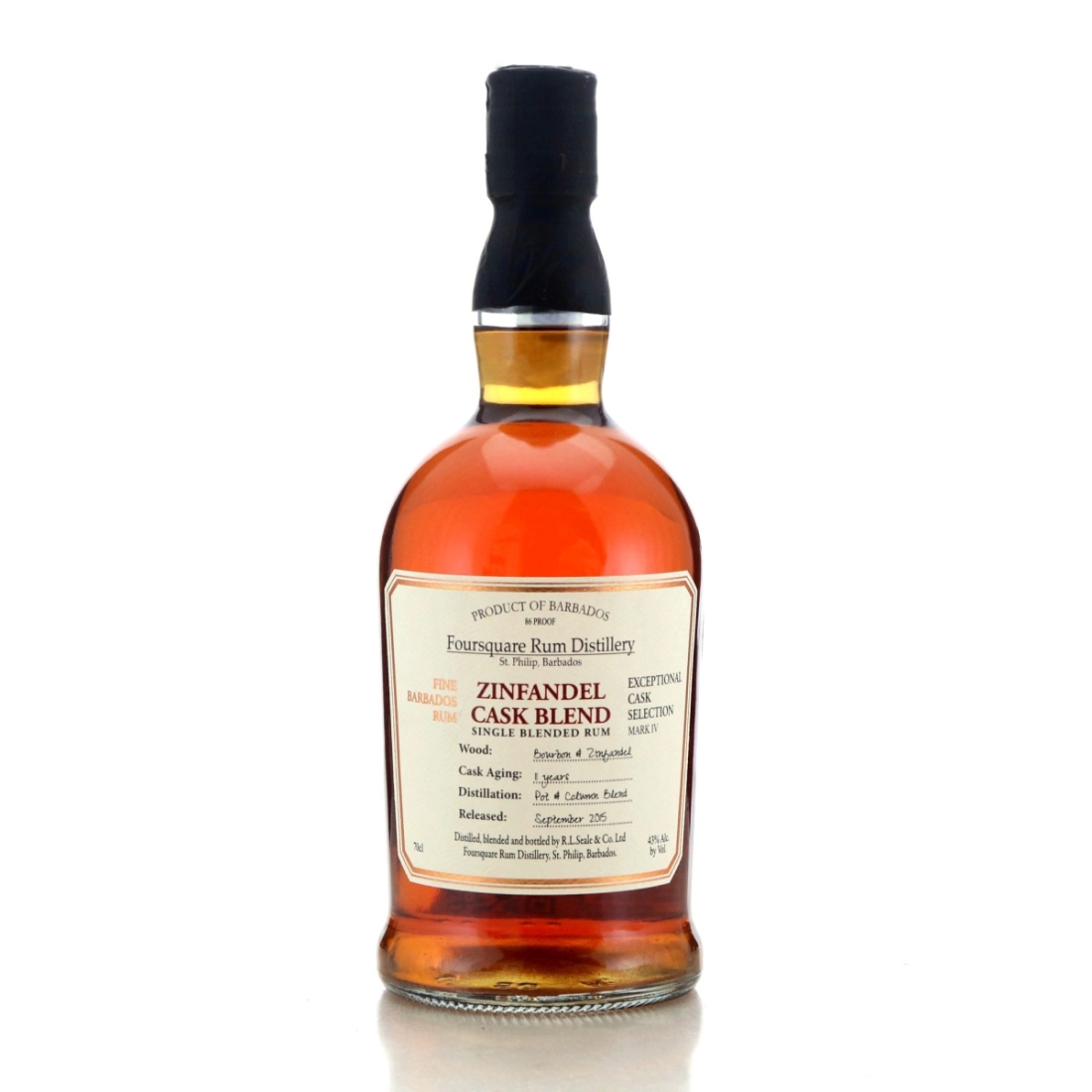 Image for Foursquare Zinfandel Cask Blend 11 Year Old