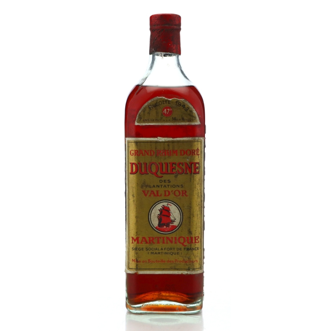 Image for Duquesne 1943 Grand Rhum Dore 7 Year Old