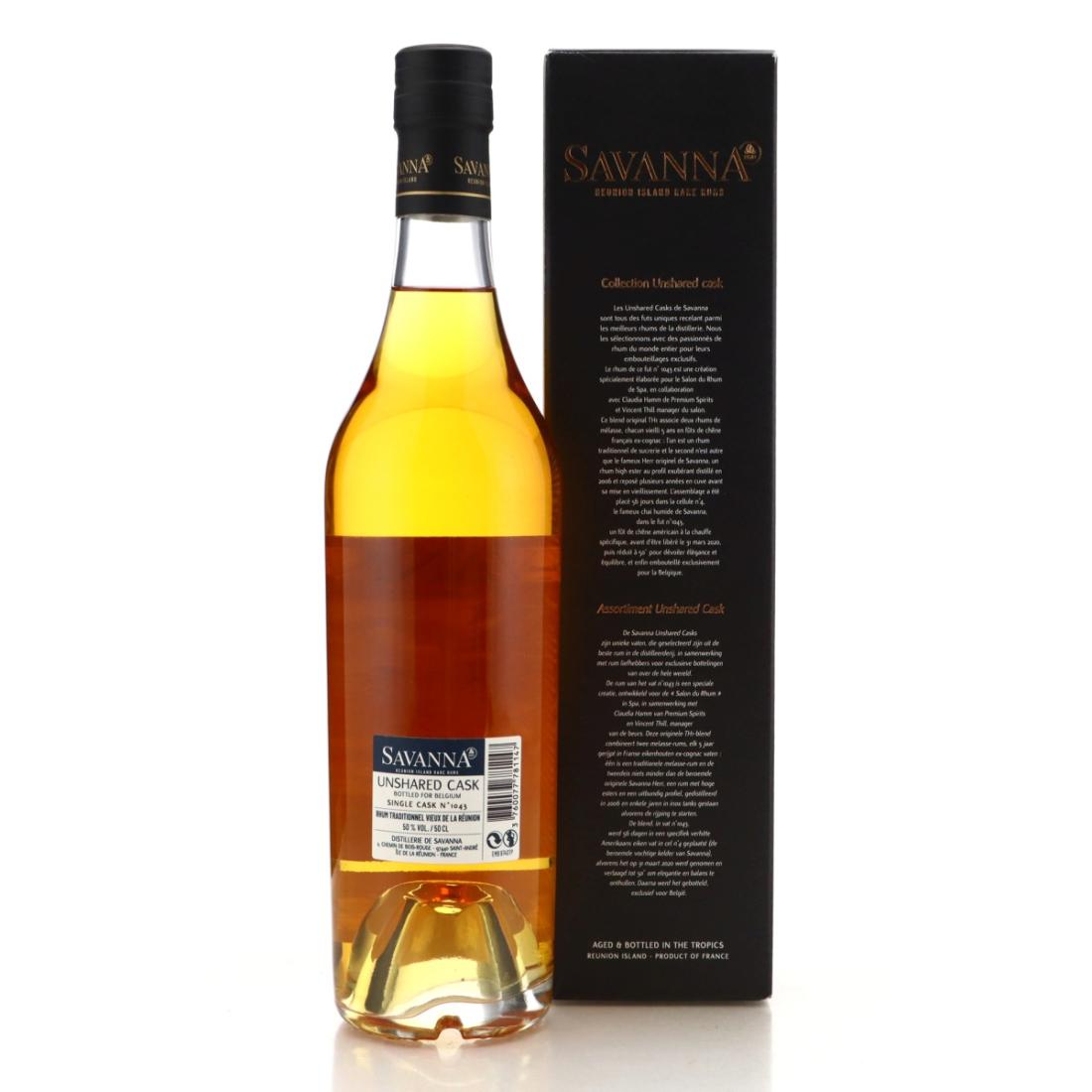 Image for Savanna Traditionnel 5 Year Old Single Cask #1043 50cl - Salon du Rhum