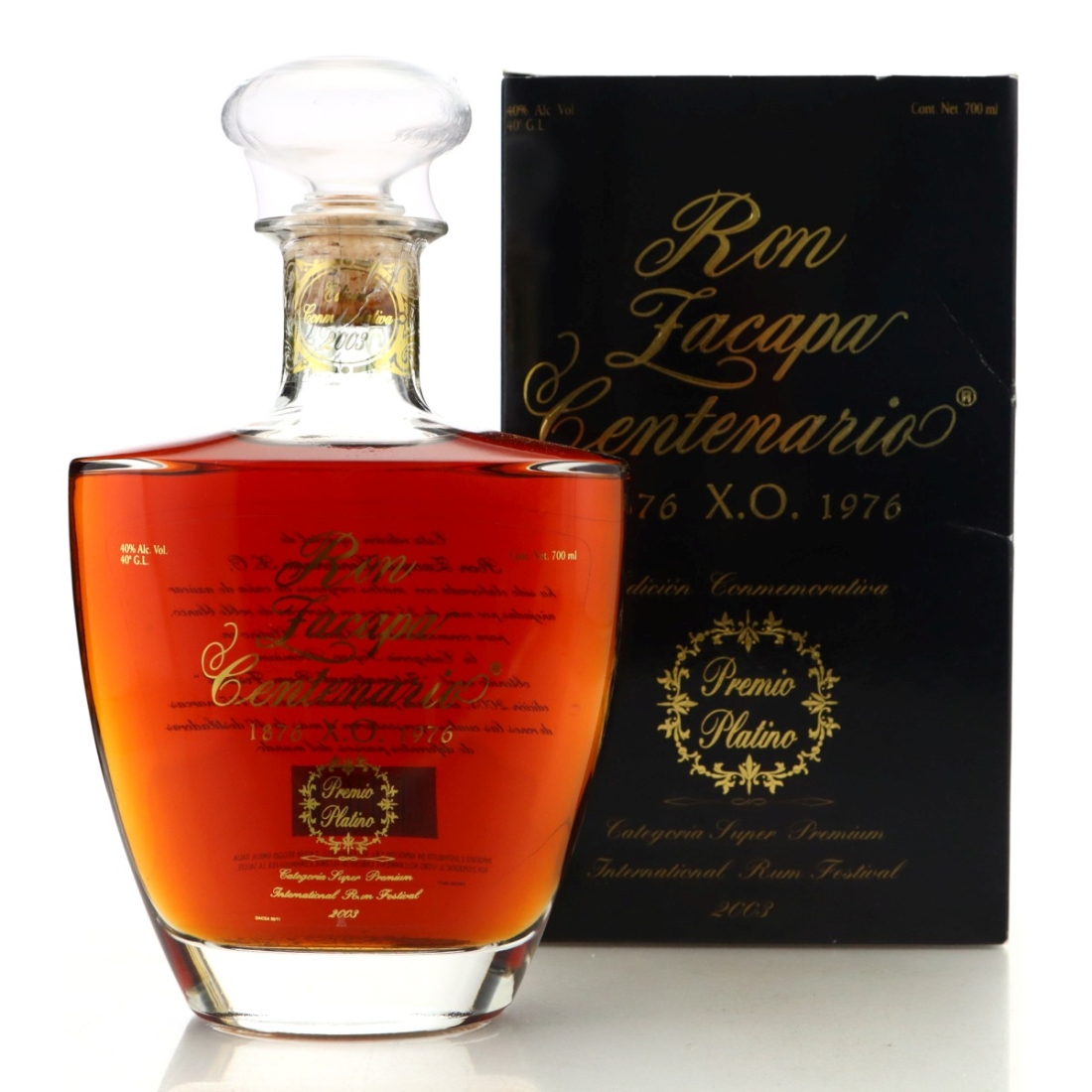 Image for Ron Zacapa Centenario XO Edicion Conmemorativa 2003