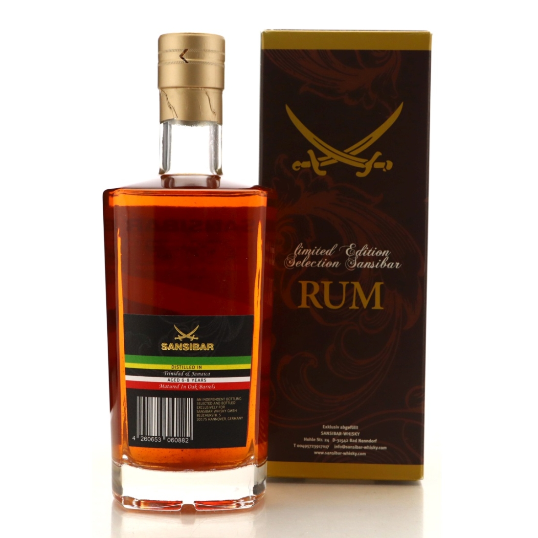 Image for Jamaica and Trinidad Rum Sansibar Special Selection