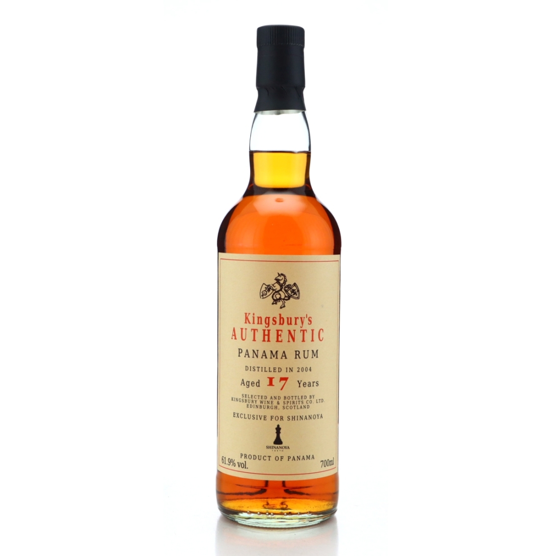 Image for Panama Rum 2004 Kingsbury 17 Year Old / Shinanoya