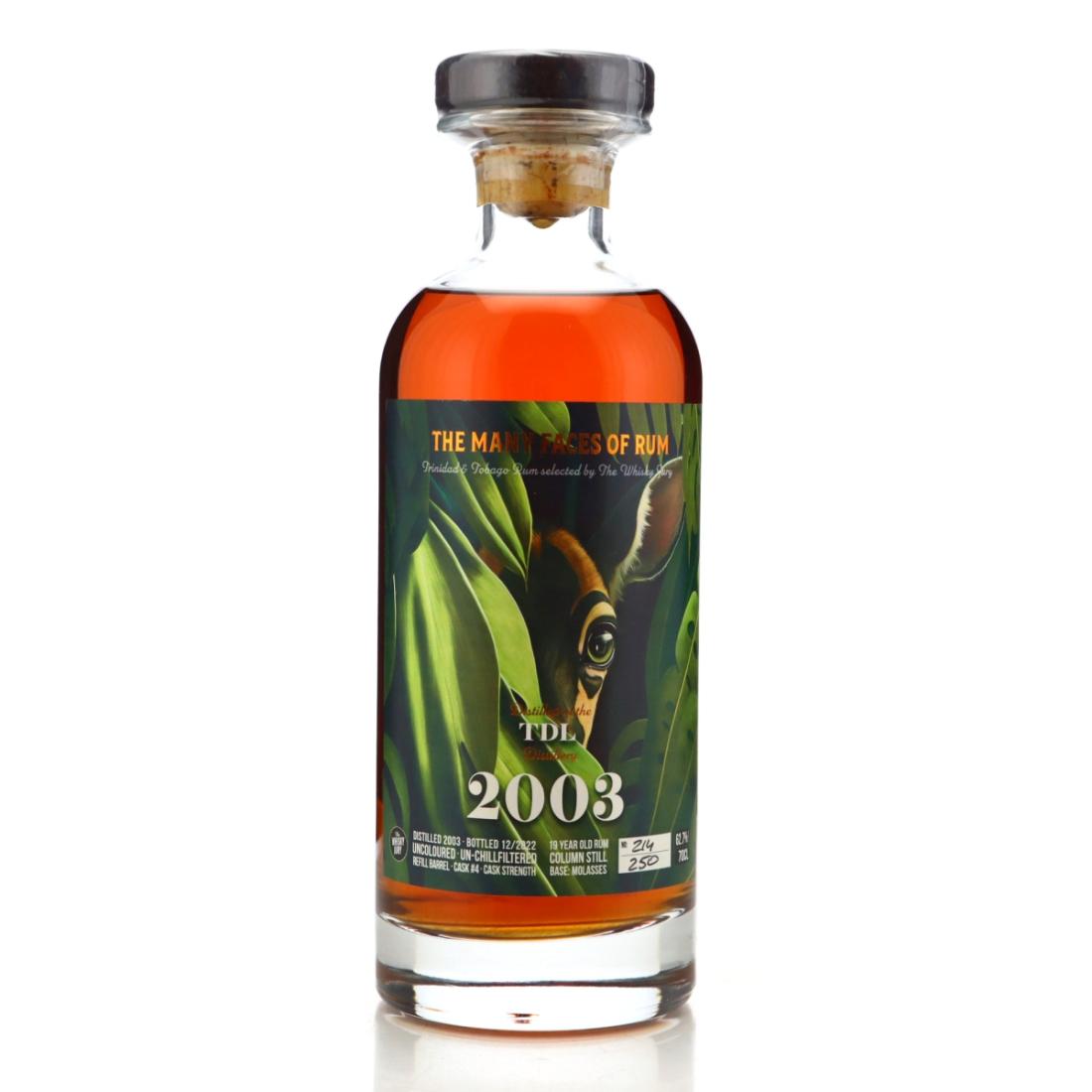 Image for Trinidad Distillers 2003 The Many Faces of Rum 19 Year Old