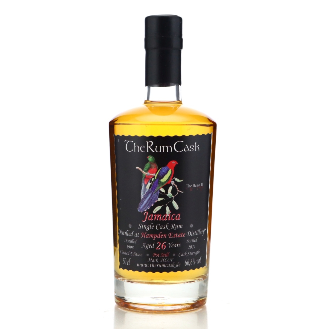 Image for Hampden JMH 1998 The Rum Cask 26 Year Old 'The Beast II'