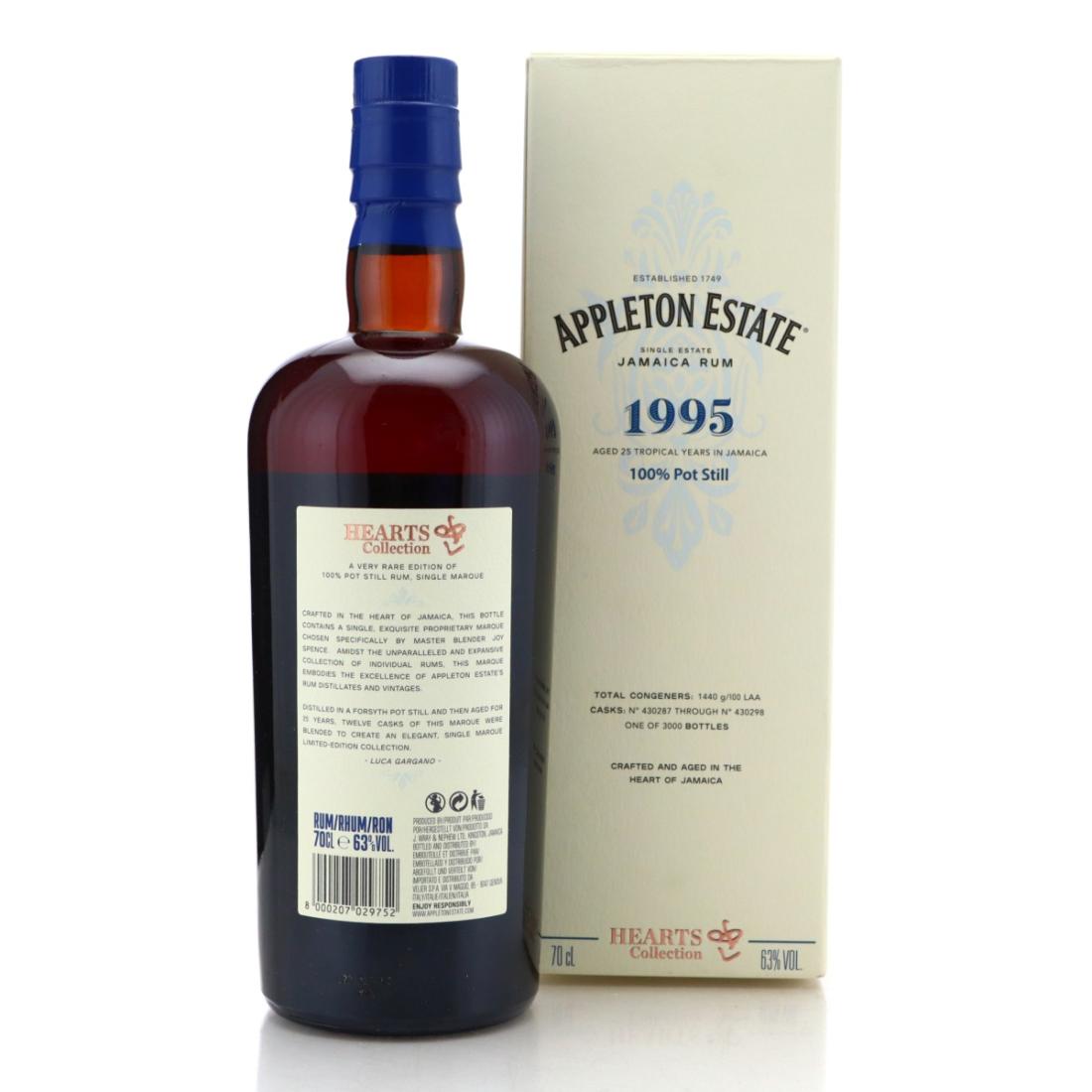 Image for Appleton Estate 1995 Hearts Collection 25 Year Old