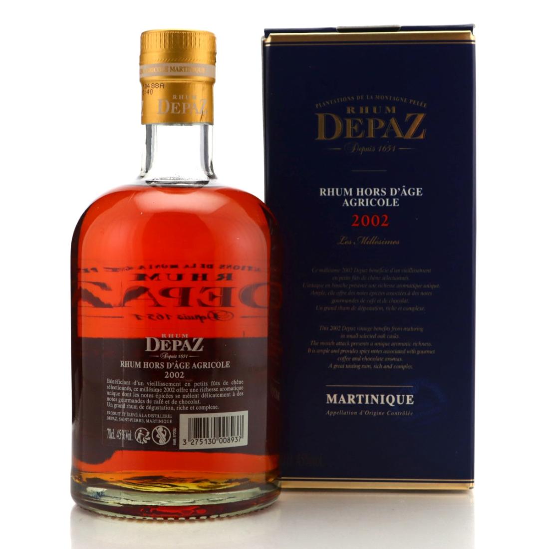 Image for Depaz 2002 Hors d'Age Agricole