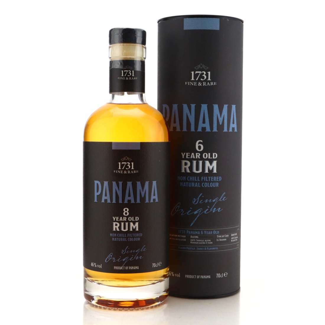 Image for Panama Rum 6 Year Old 1731 Fine and Rare