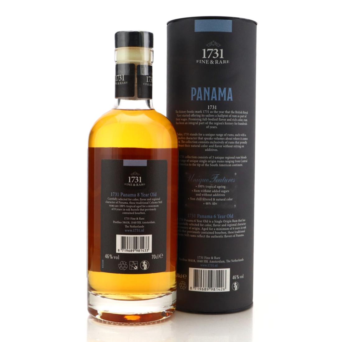Image for Panama Rum 6 Year Old 1731 Fine and Rare