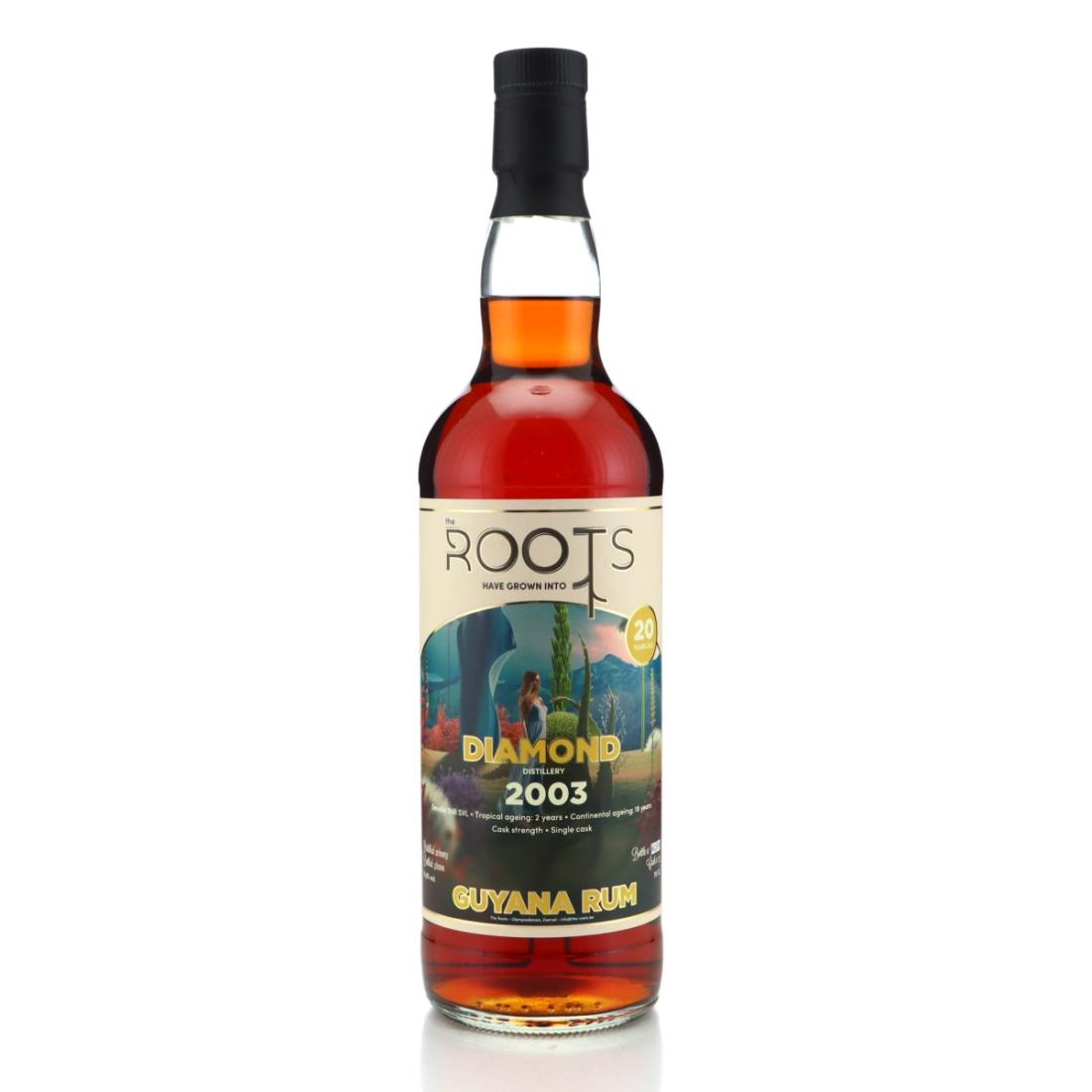 Image for Diamond SVL 2003 Guyana Rum 20 Year Old