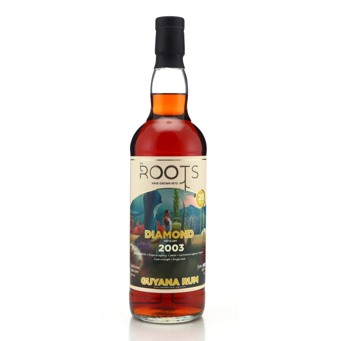 Image for Diamond SVL 2003 Guyana Rum 20 Year Old
