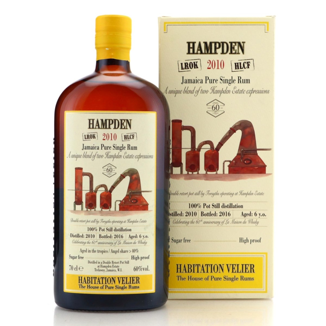 Image for Hampden LROK/HLCF 2010 Habitation Velier 6 Year Old