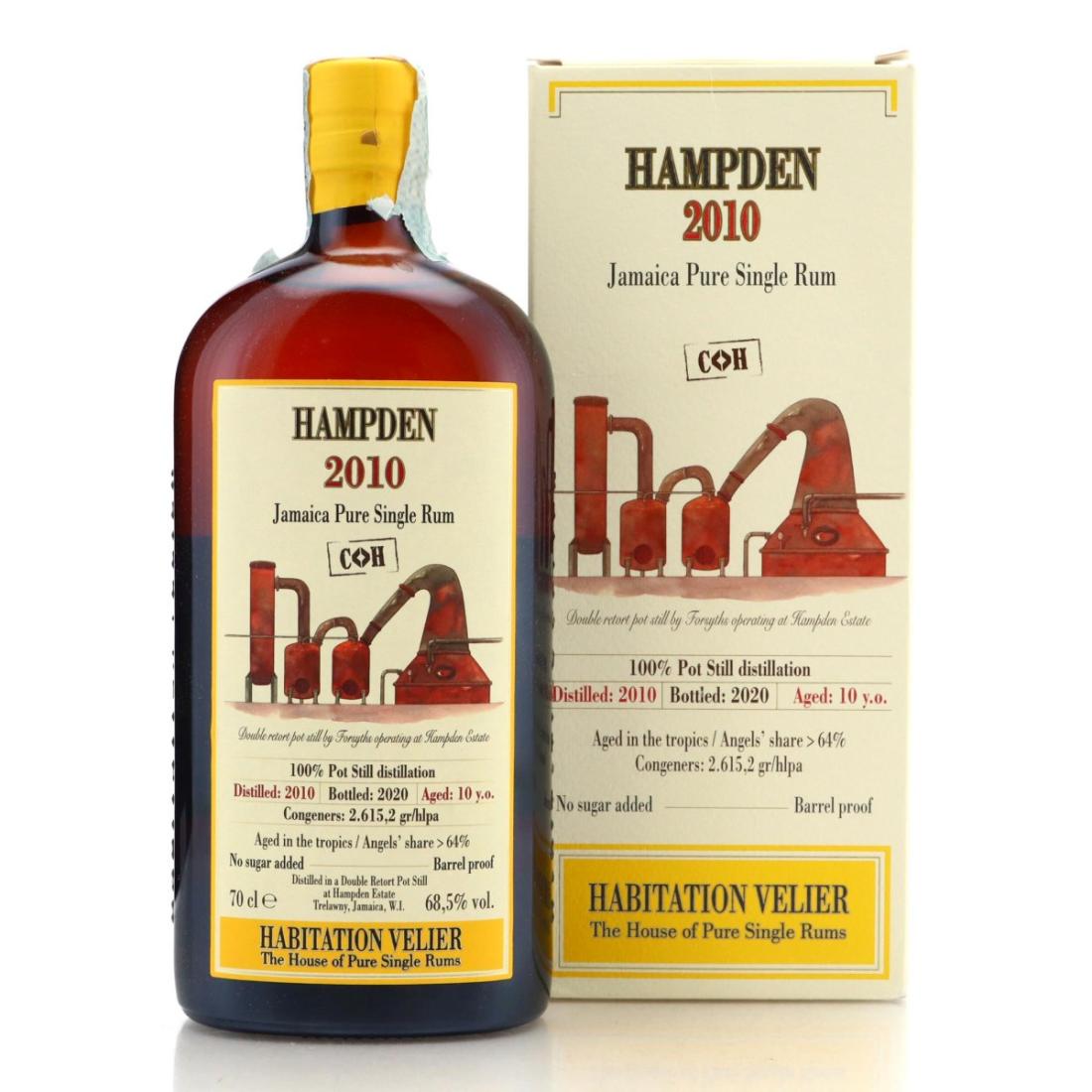 Image for Hampden C<>H 2010 Habitation Velier 10 Year Old