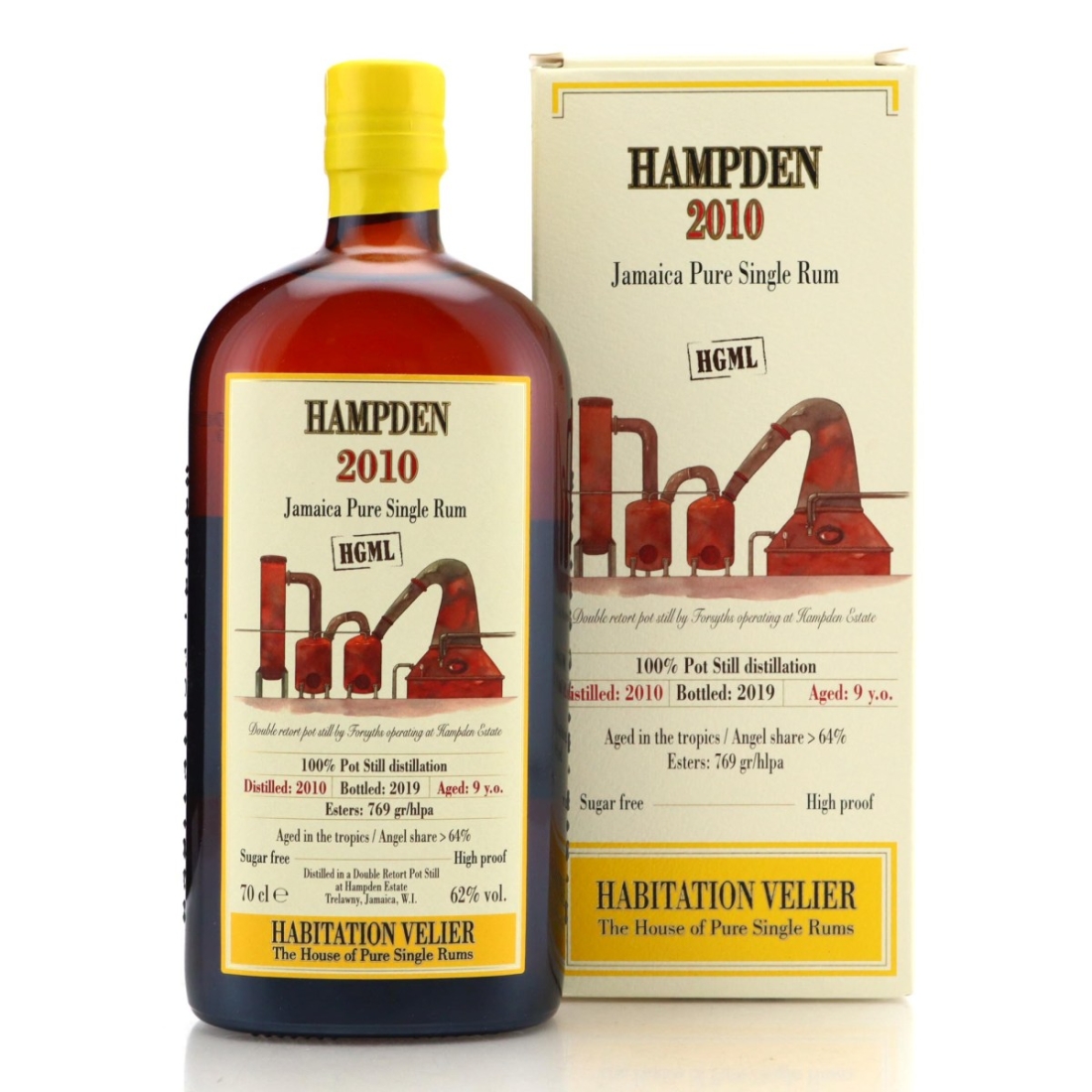 Image for Hampden HGML 2010 Habitation Velier 9 Year Old