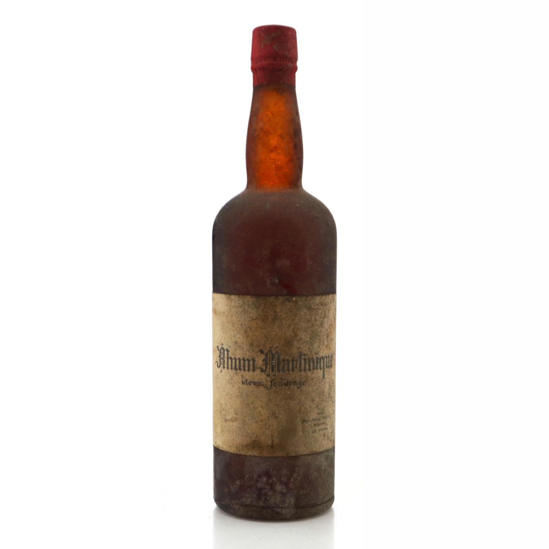 Image for Martinique Vieux Foudrage Rhum 1950s