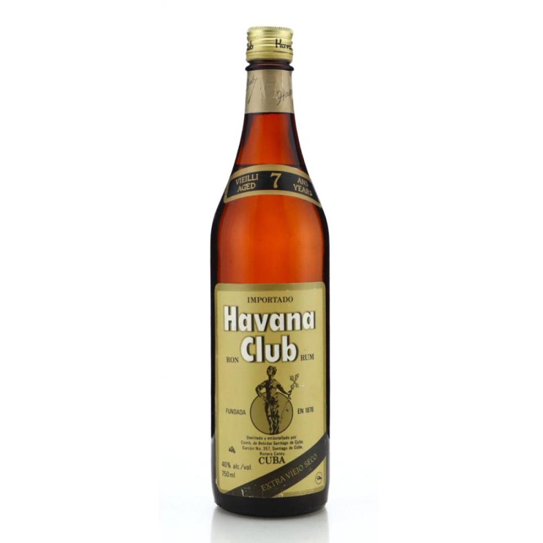 ト*ー様 古酒✨HAVANA CLUB EXTRA AGED 7ANS YEAR Havana Club 7 Year Old Extra Viejo Seco Rum | Rum Auctioneer