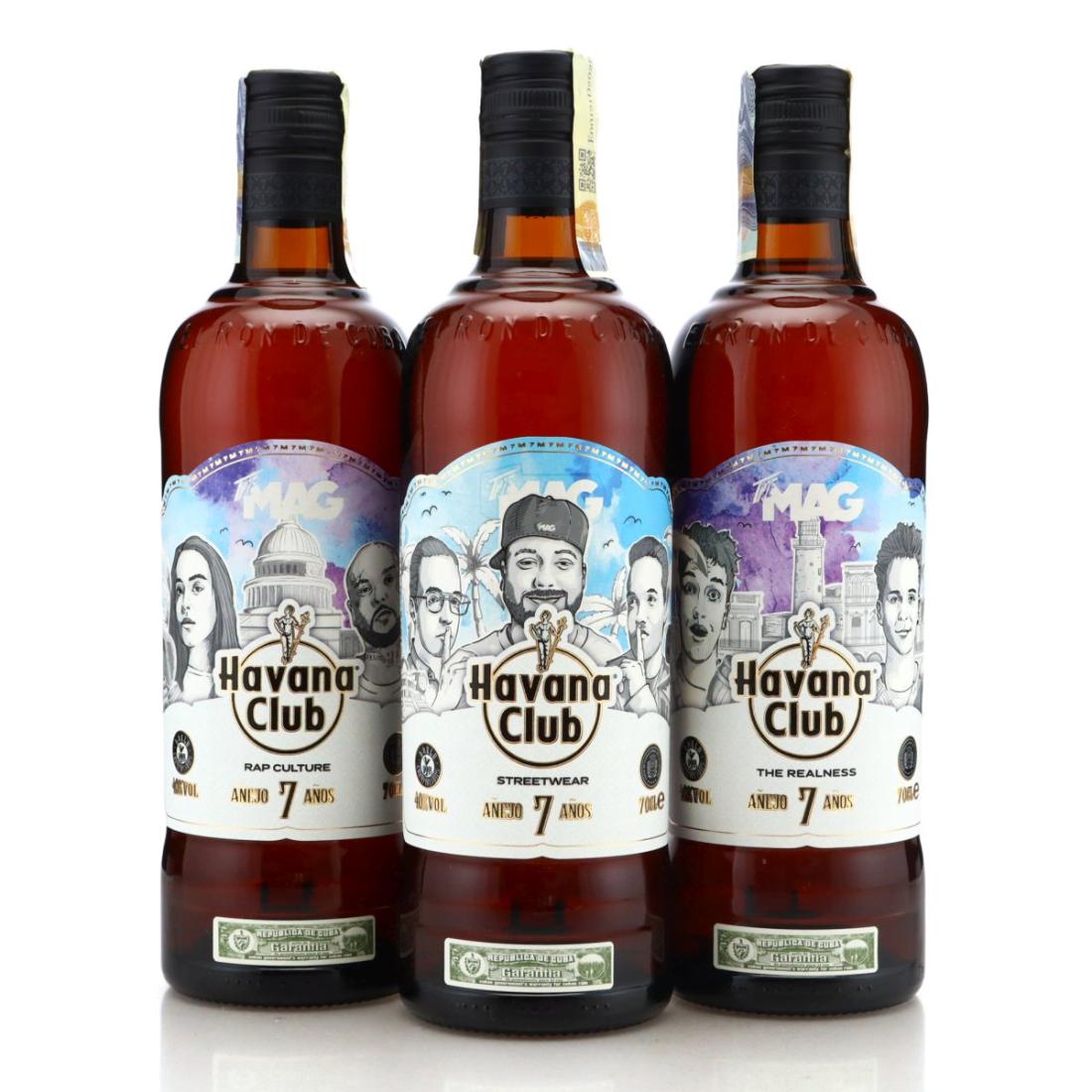 Image for Havana Club 7 Year Old The Mag Editions x3