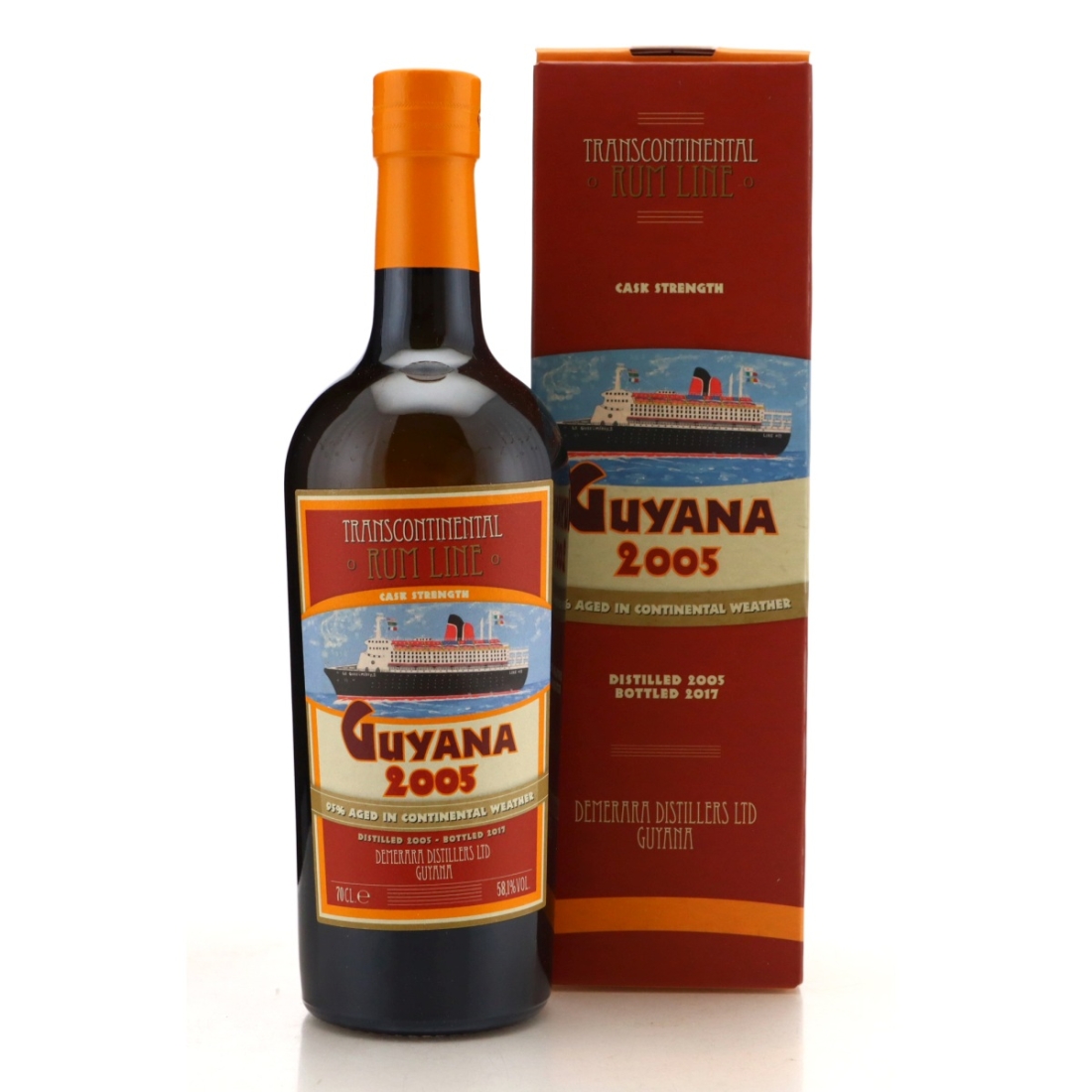 Image for Guyana Rum 2005 Transcontinental Rum Line #11 Cask Strength