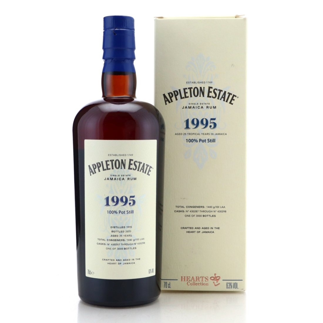 Image for Appleton Estate 1995 Hearts Collection 25 Year Old