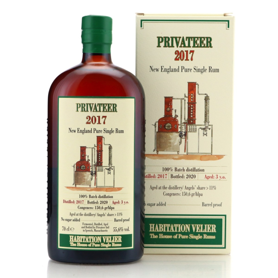 Image for Privateer 2017 Habitation Velier 3 Year Old