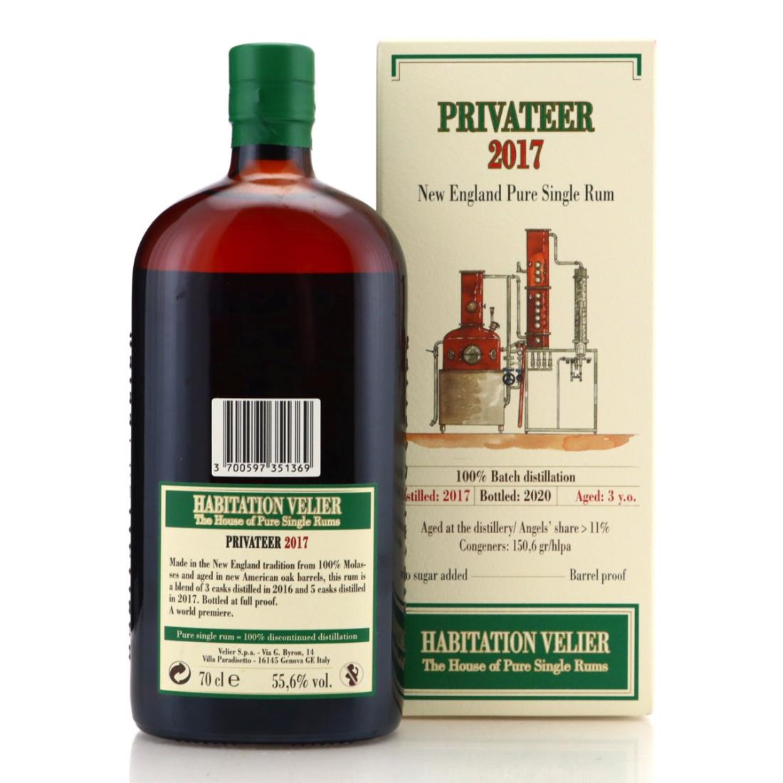 Image for Privateer 2017 Habitation Velier 3 Year Old
