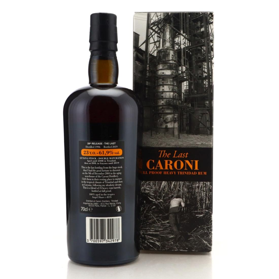Image for Caroni 1996 Full Proof 23 Year Old Heavy - The Last Caroni