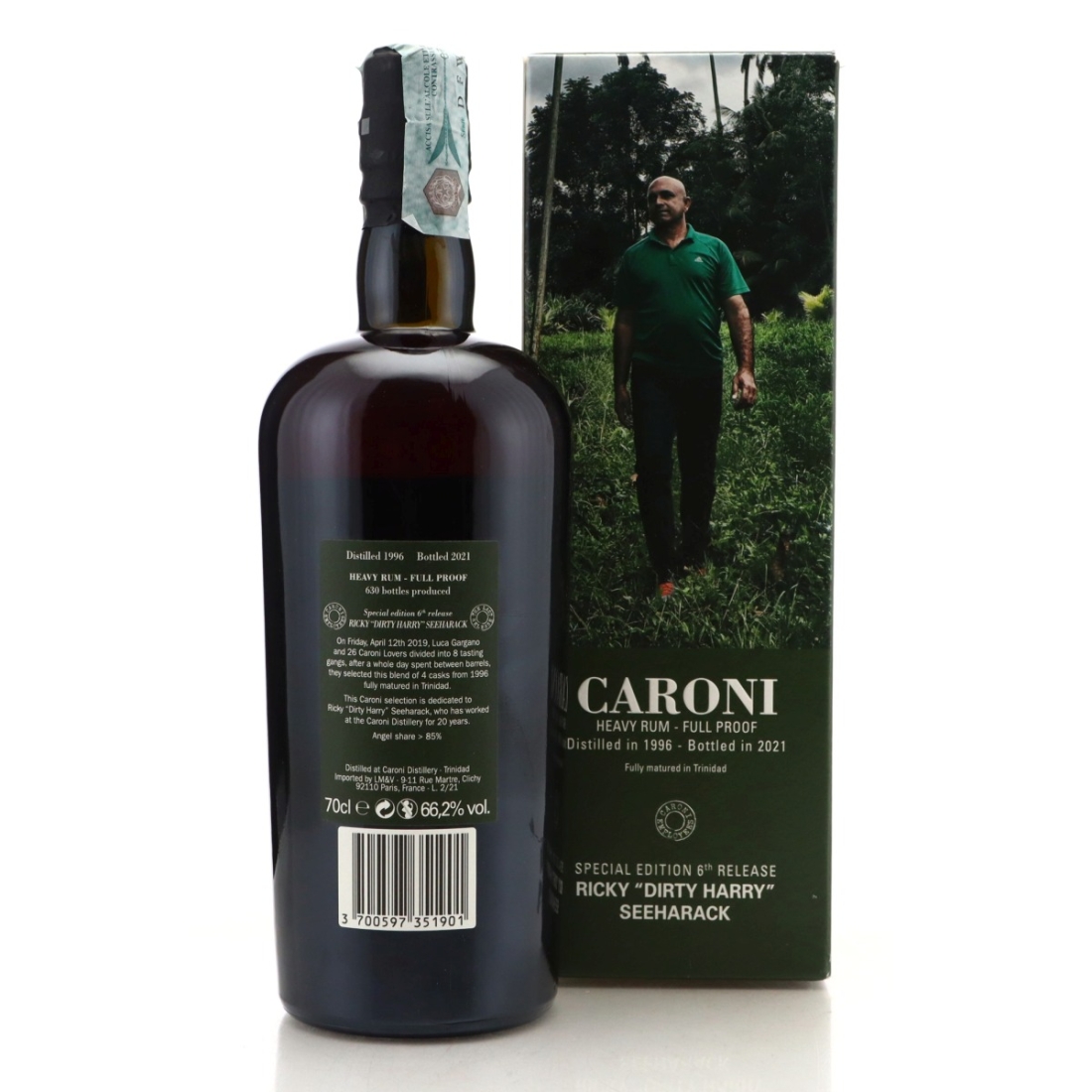 Caroni 1996 Full Proof Heavy - Ricky "Dirty Harry" Seeharack
