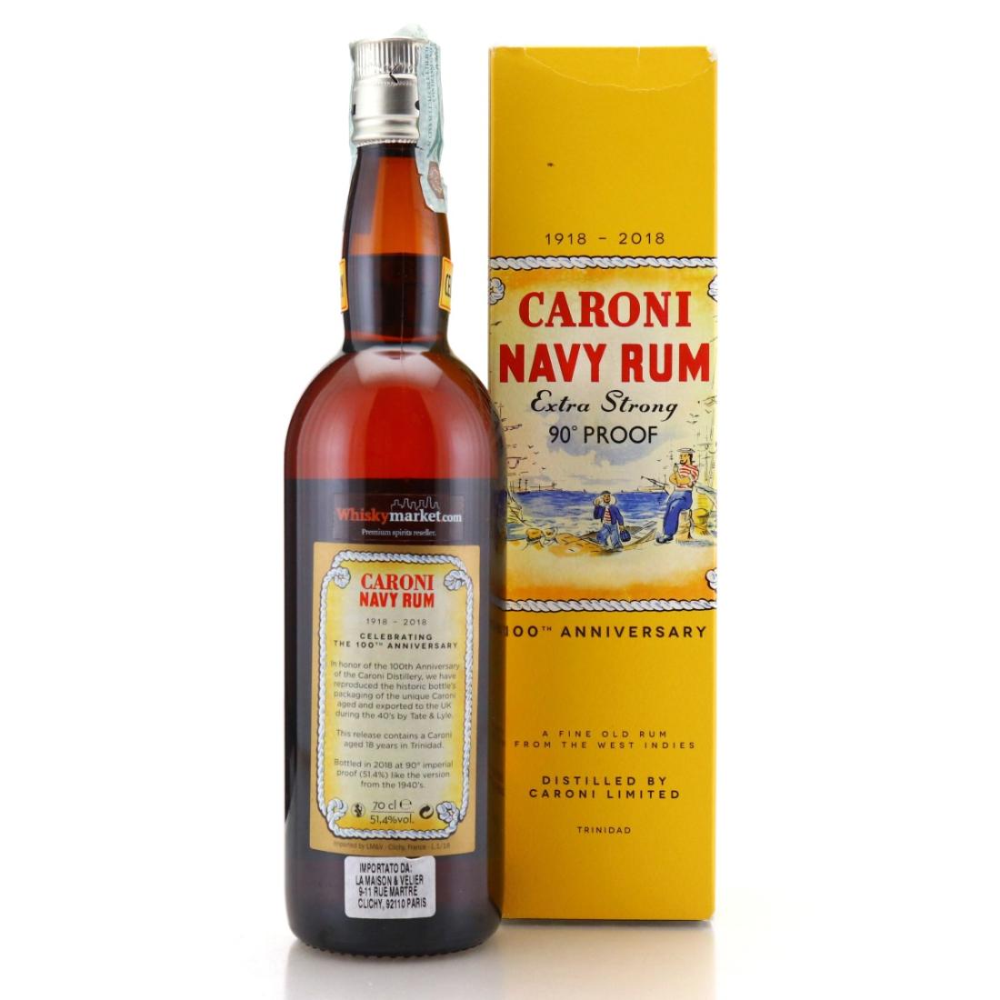 Image for Caroni Navy Rum Extra Strong - 100th Anniversary