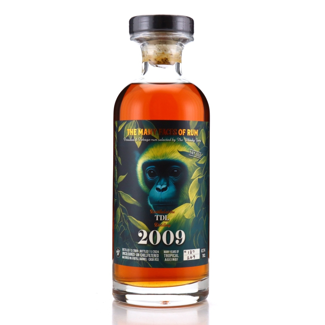 Image for Trinidad Distillers 2009 The Many Faces of Rum 14 Year Old