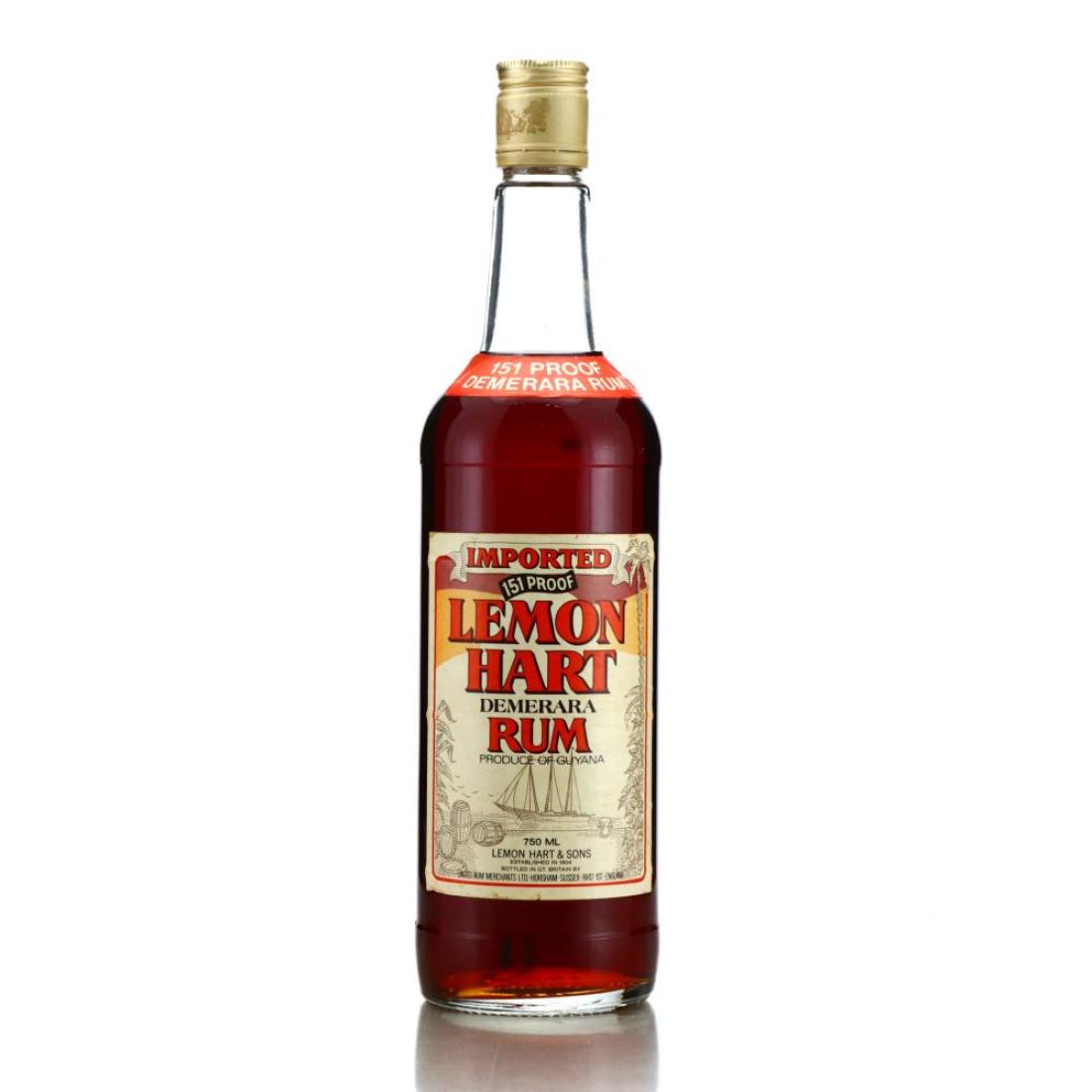Lemon Hart 151 Proof Demerara Rum Rum | Rum Auctioneer