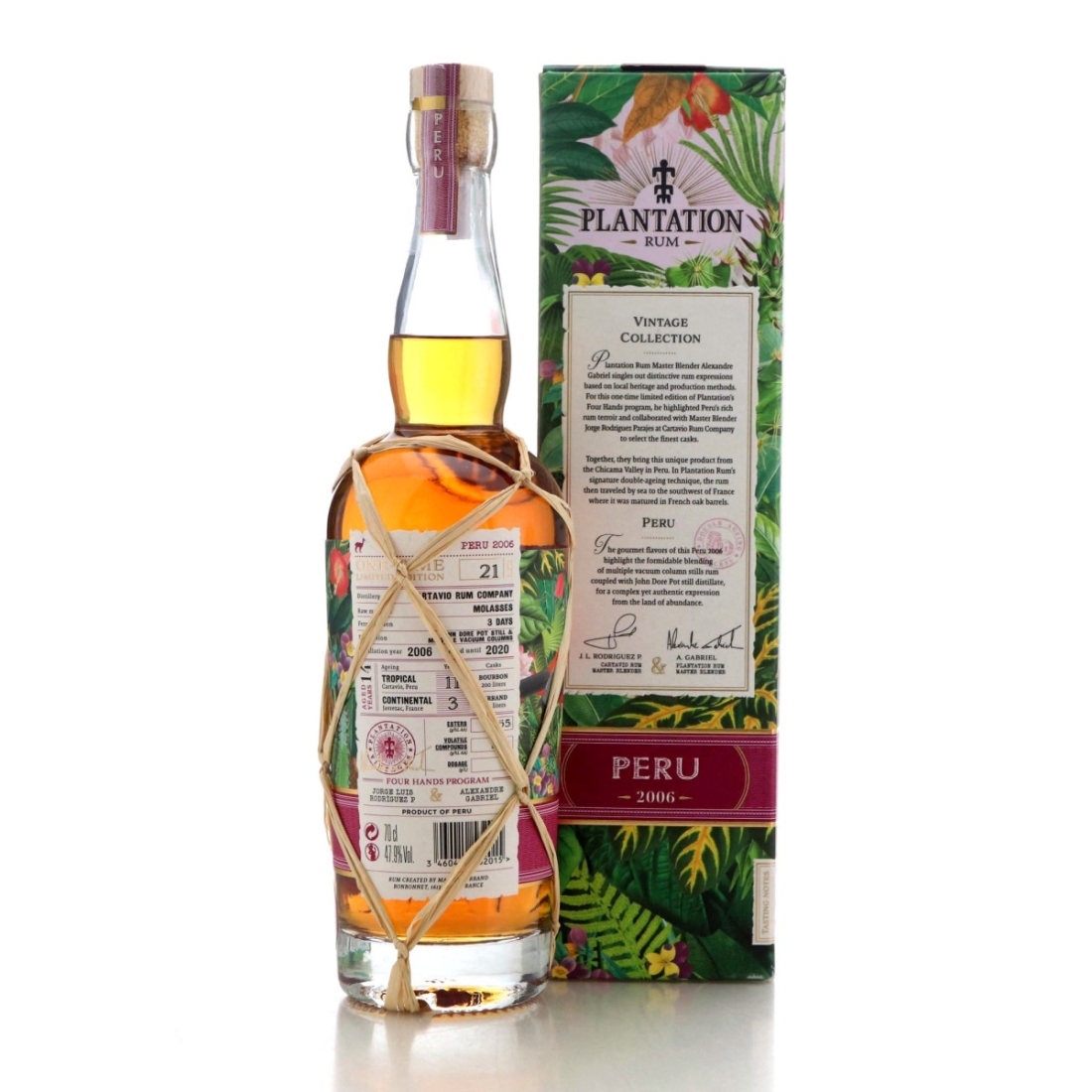 Image for Cartavio Rum Company 2006 Plantation 14 Year Old