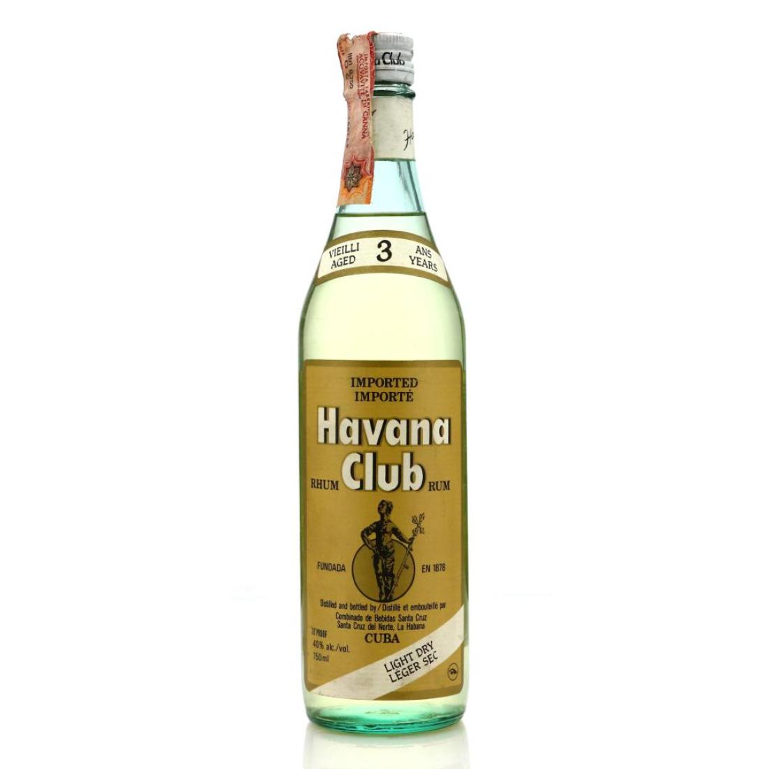 Havana Club Old Gold Dry 5 Year Old Rum | Rum Auctioneer