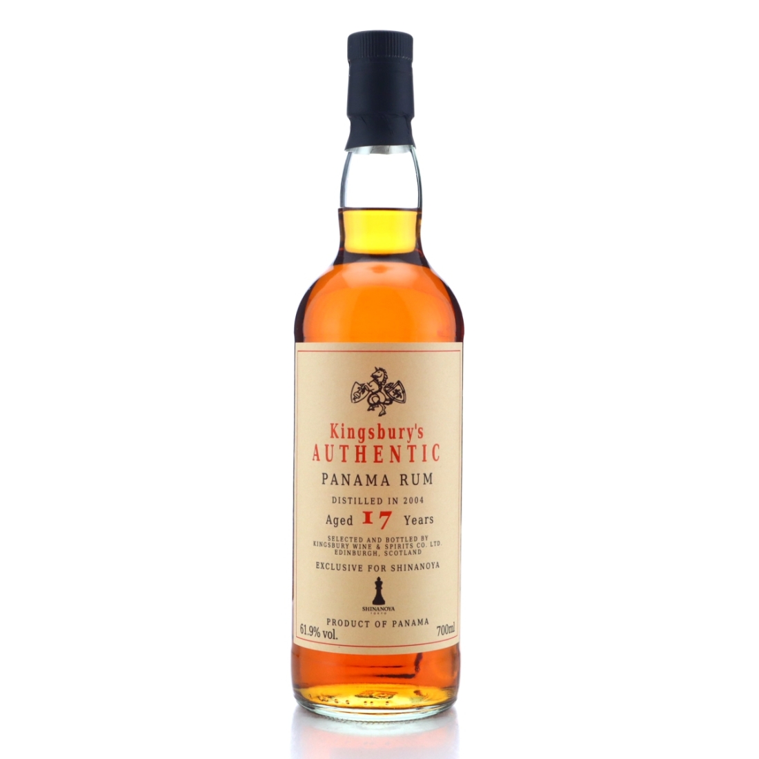 Image for Kingsbury's Authentic 2004 17 Year Old Panama Rum