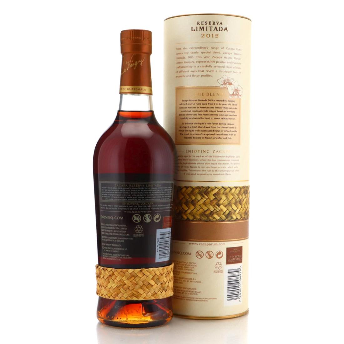 Image for Ron Zacapa Reserva Limitada 2015