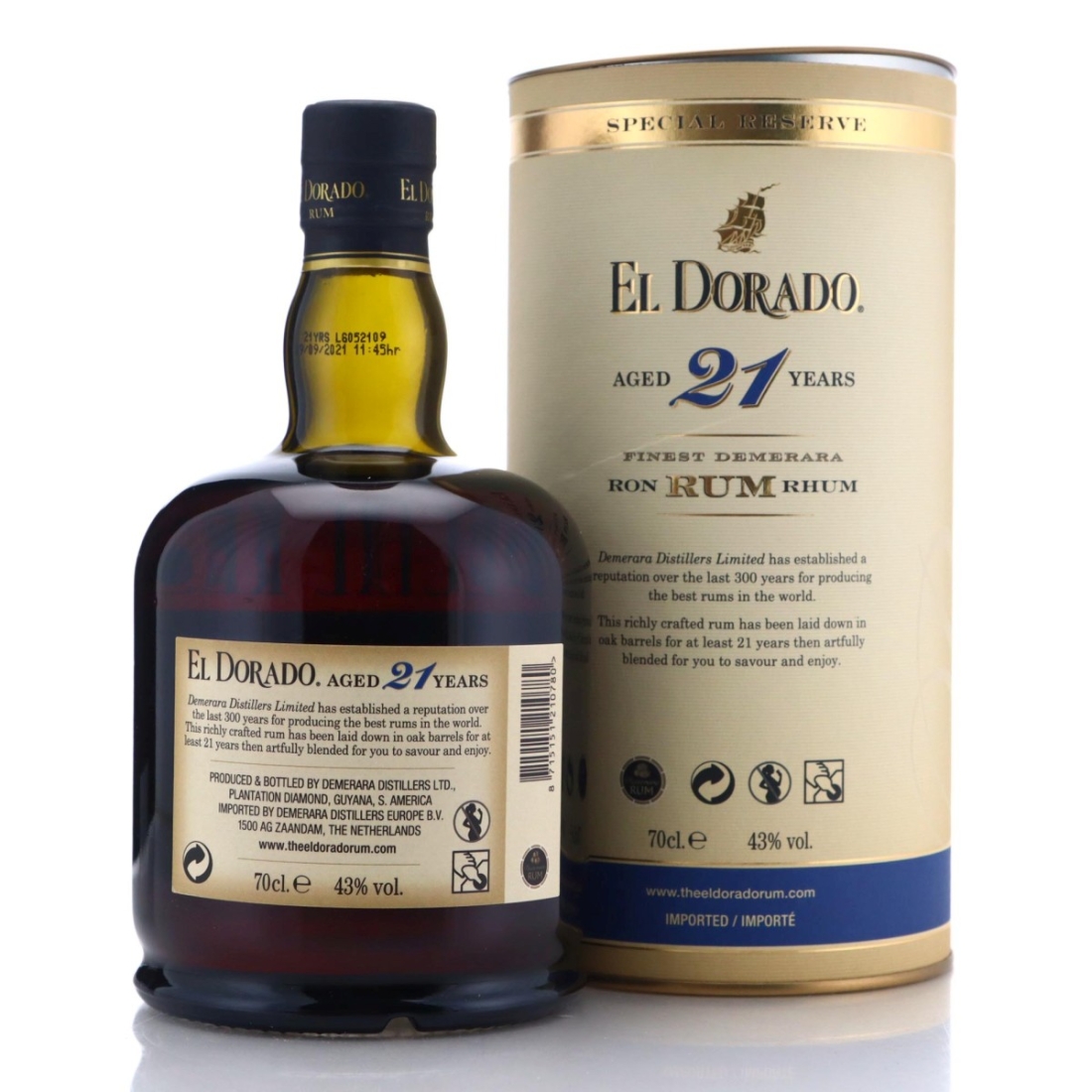 Image for El Dorado 21 Year Old Special Reserve