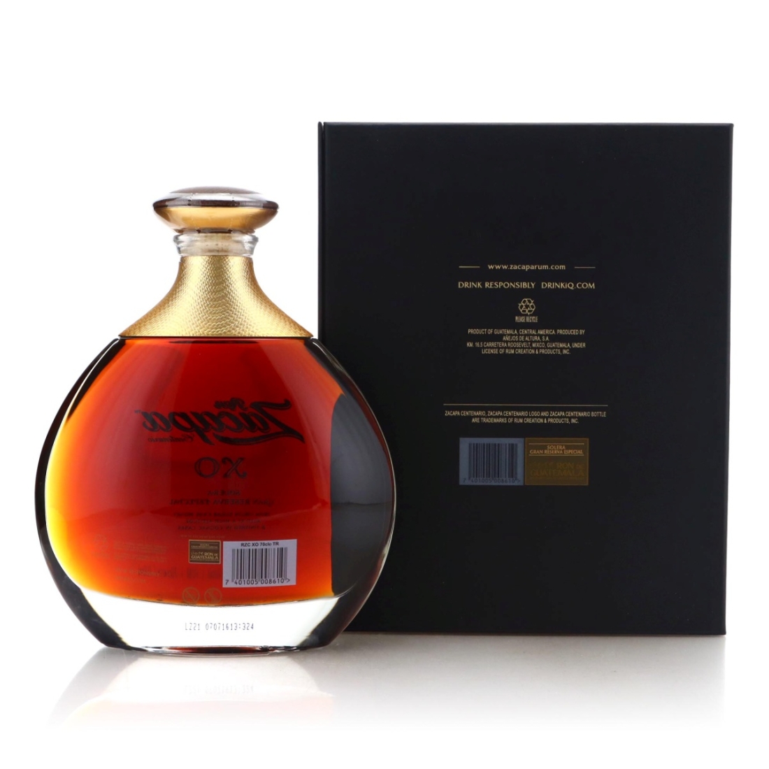 Image for Ron Zacapa Centenario XO Solera Gran Reserva Especial Travel Retail Edition
