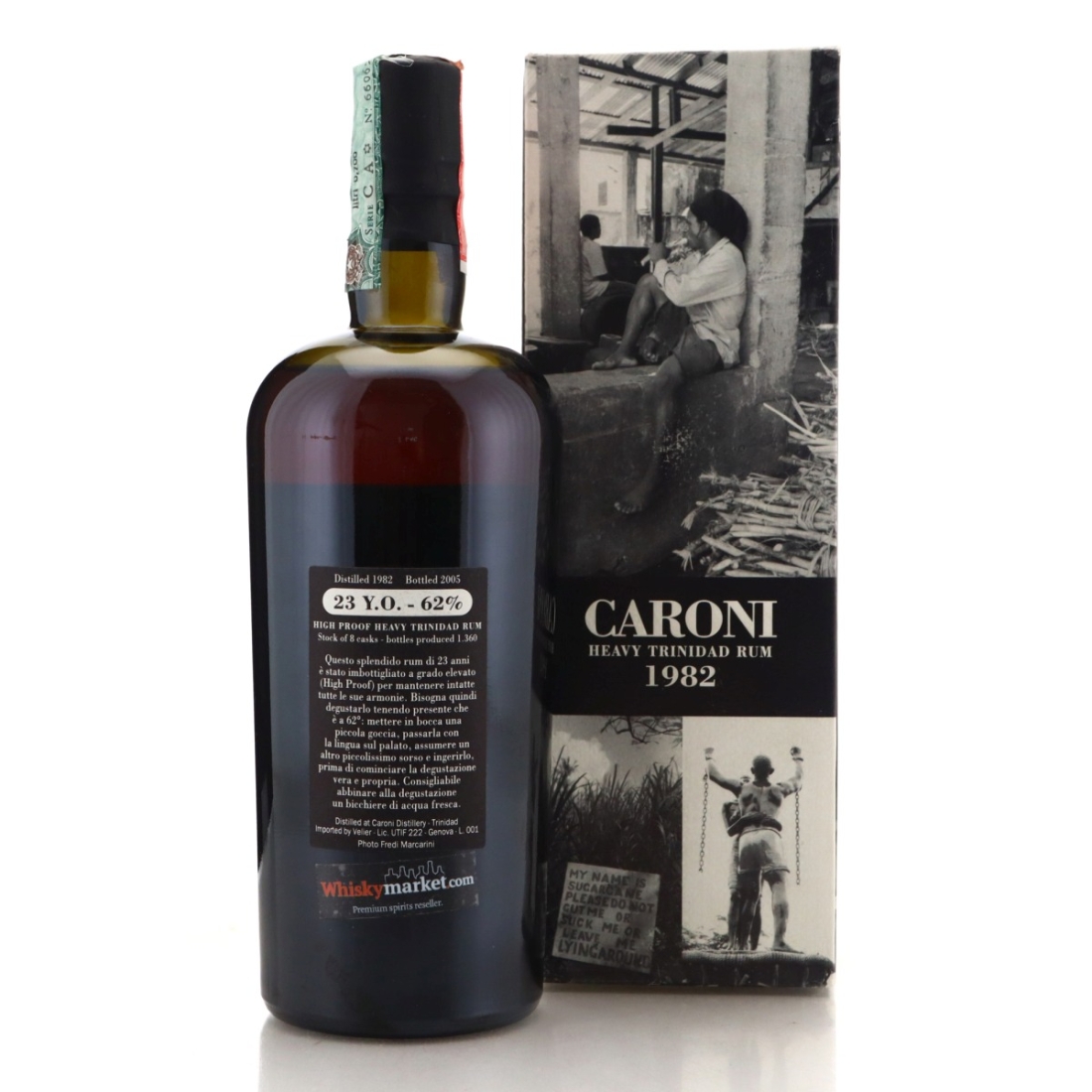 Image for Caroni 1982 High Proof 23 Year Old Heavy