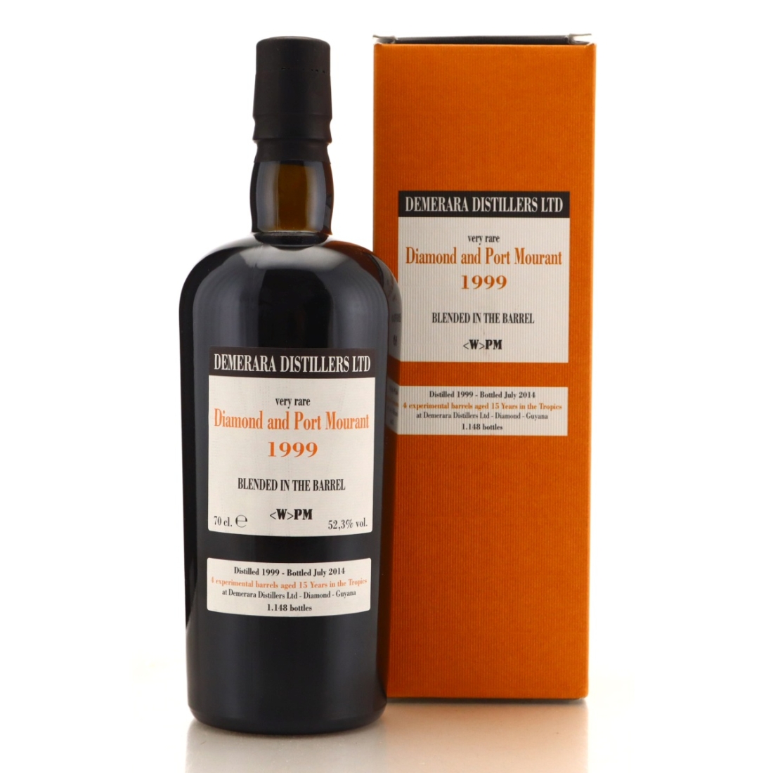 Image for Diamond & Port Mourant <W>PM 1999 Blended in the Barrel 15 Year Old
