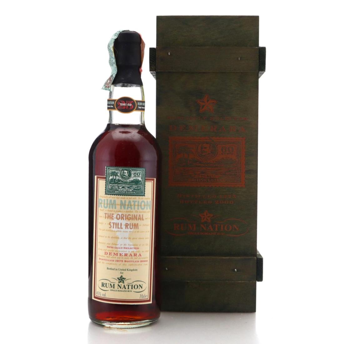 Image for Demerara 1975 Rum Nation 25 Year Old The Original Still