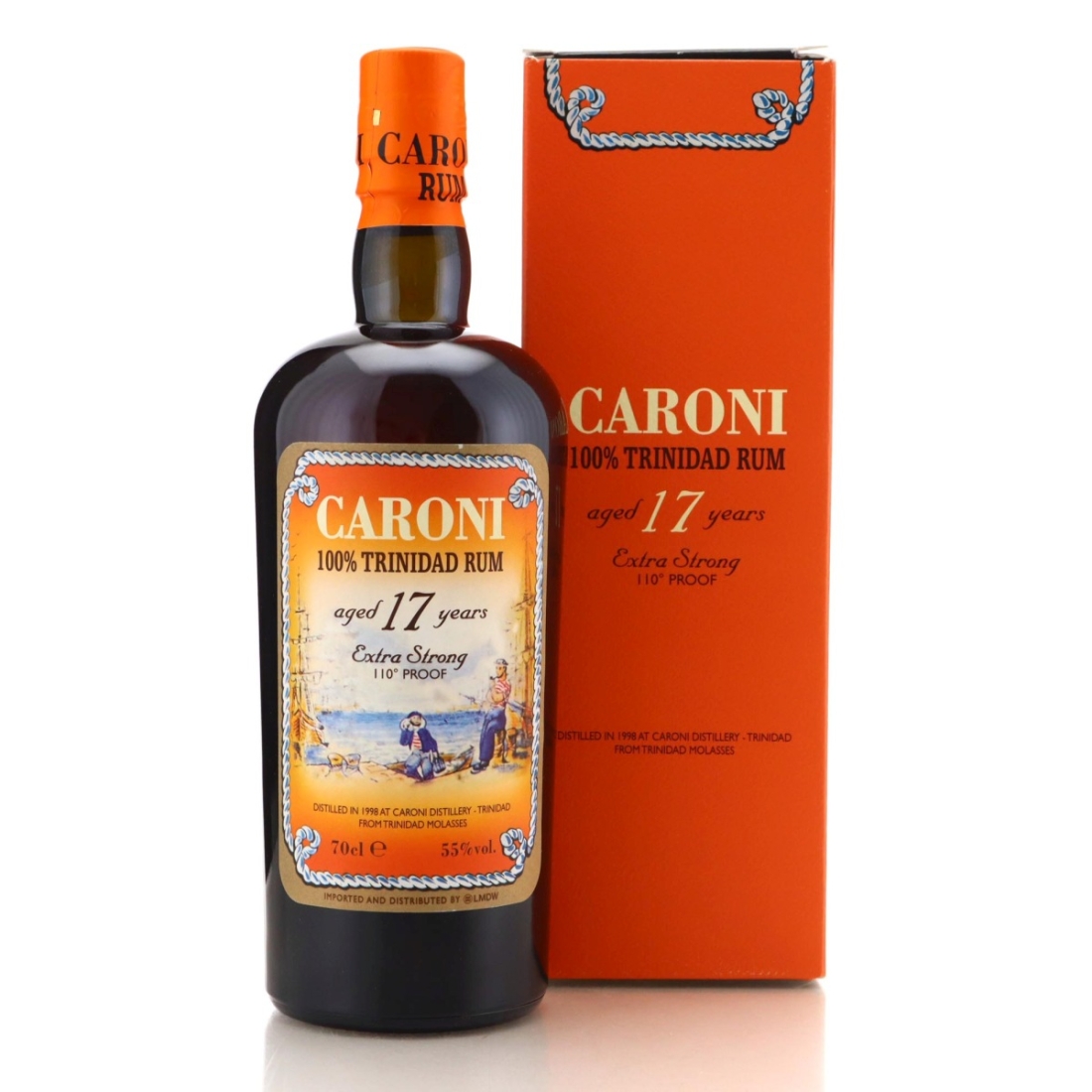 Image for Caroni 1998 100% Trinidad Rum 17 Year Old