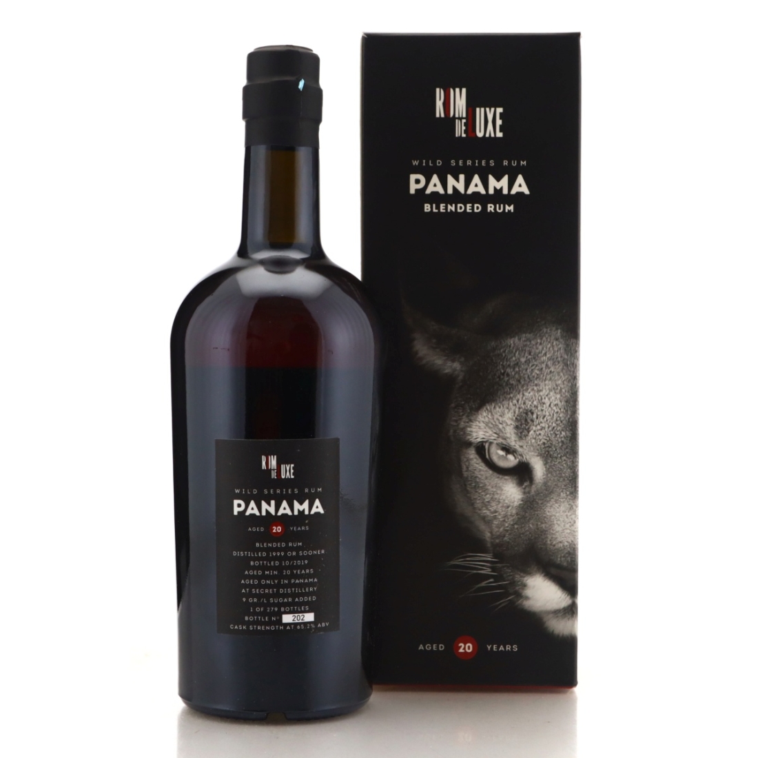 Image for Panama Rum 1999 Rom de Luxe 20 Year Old 