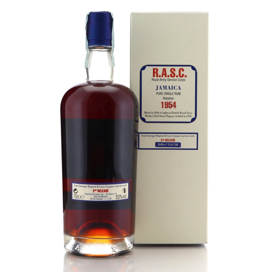Image for R.A.S.C. Jamaica Rum Rotation 1954 2nd Release