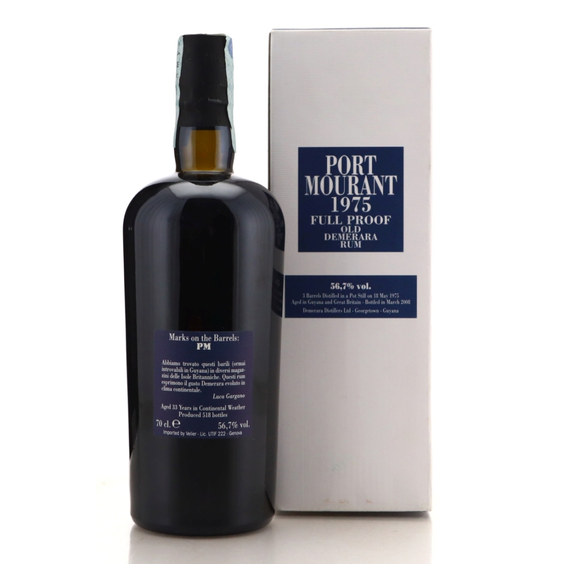 Image for Port Mourant PM 1975 Full Proof 33 Year Old