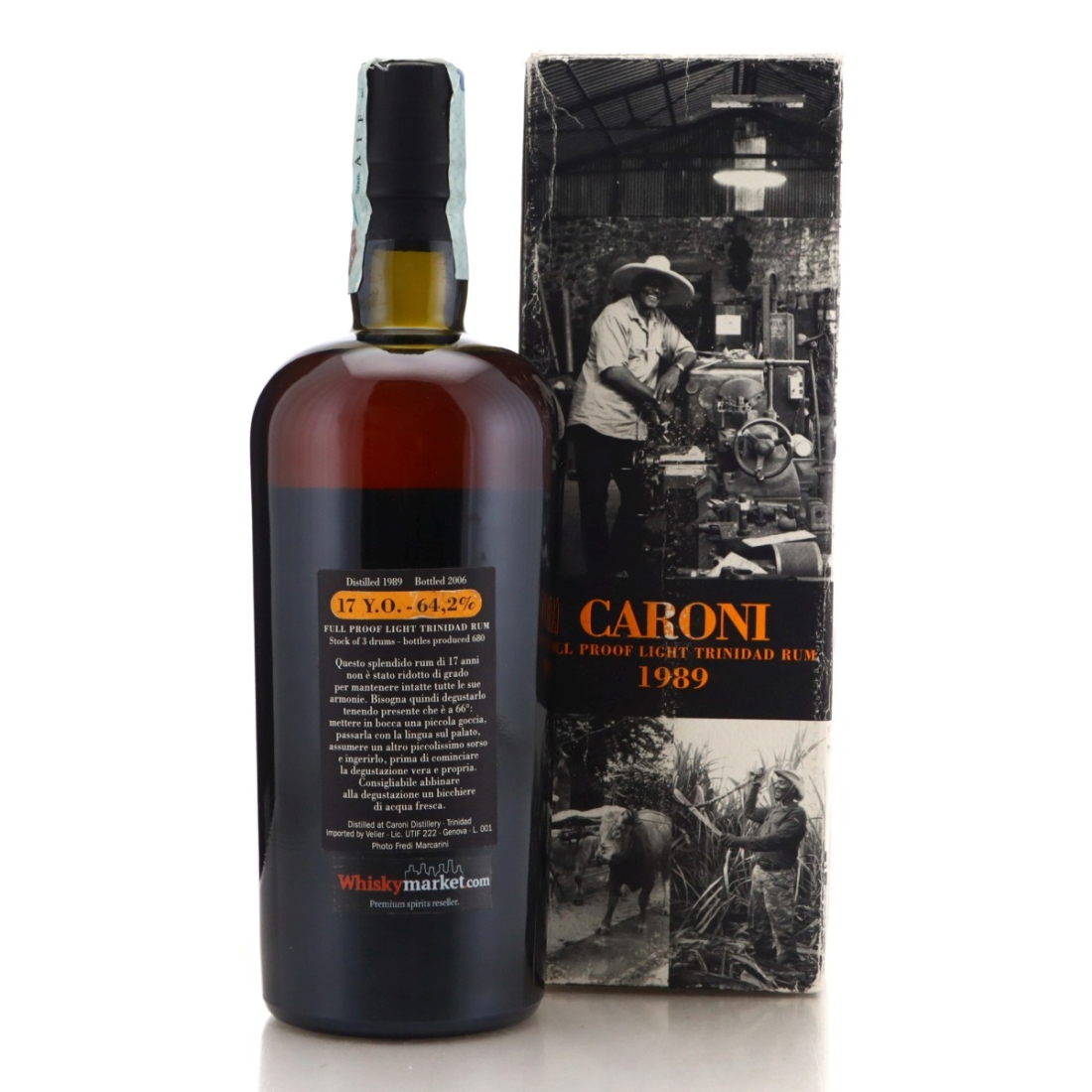 Image for Caroni 1989 Full Proof 17 Year Old Light
