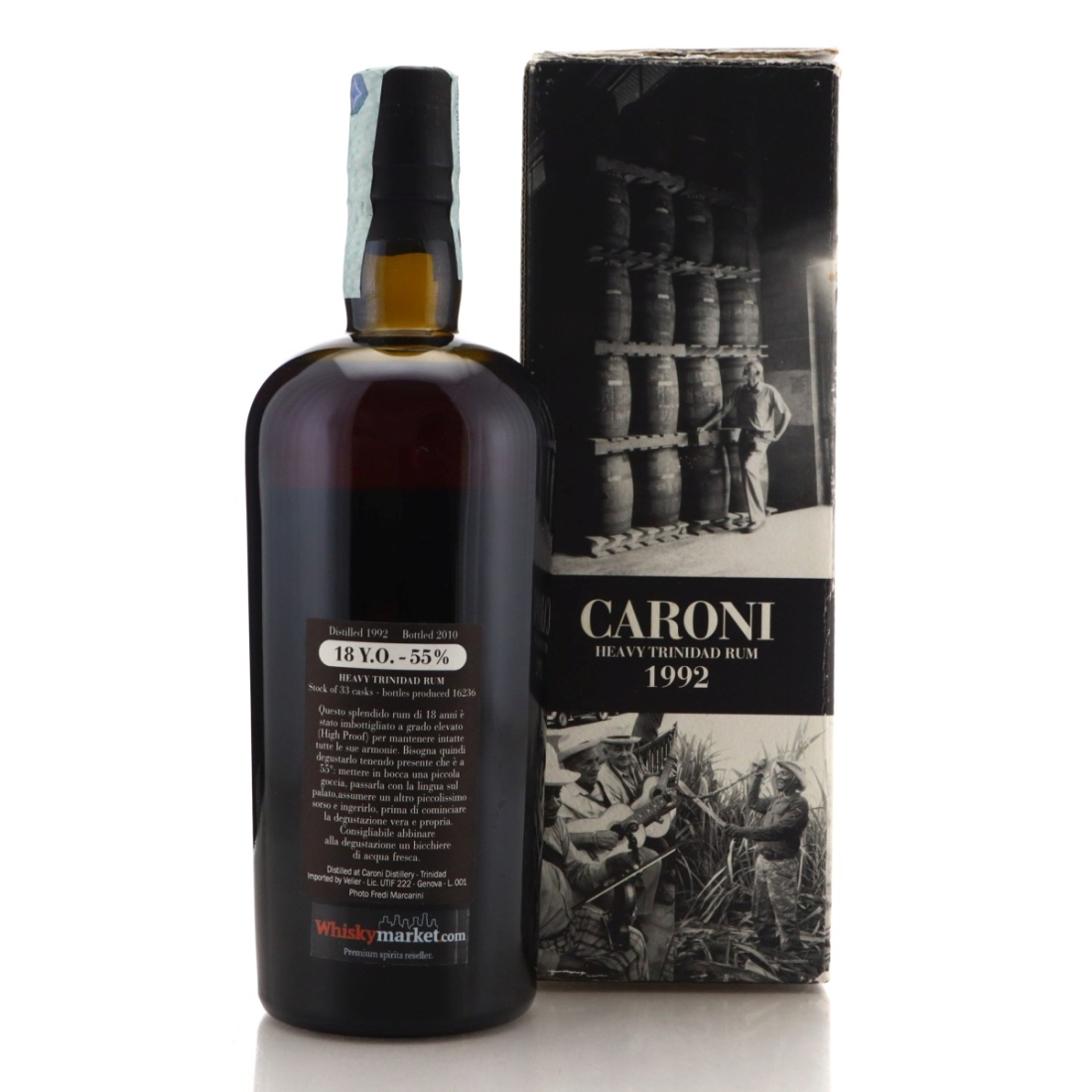 Image for Caroni 1992 18 Year Old Heavy