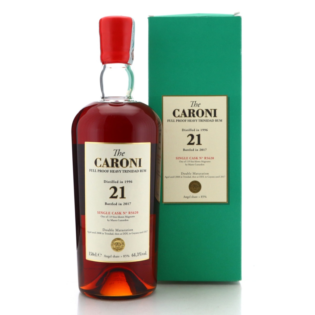 Image for Caroni 1996 Full Proof 21 Year Old Heavy Magnum