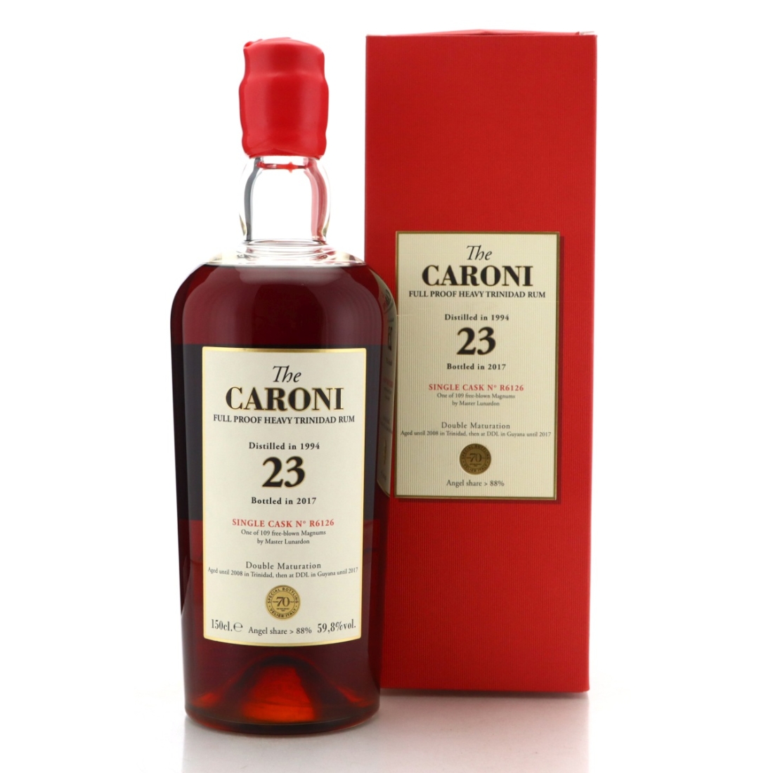 Image for Caroni 1994 Full Proof 23 Year Old Heavy Magnum
