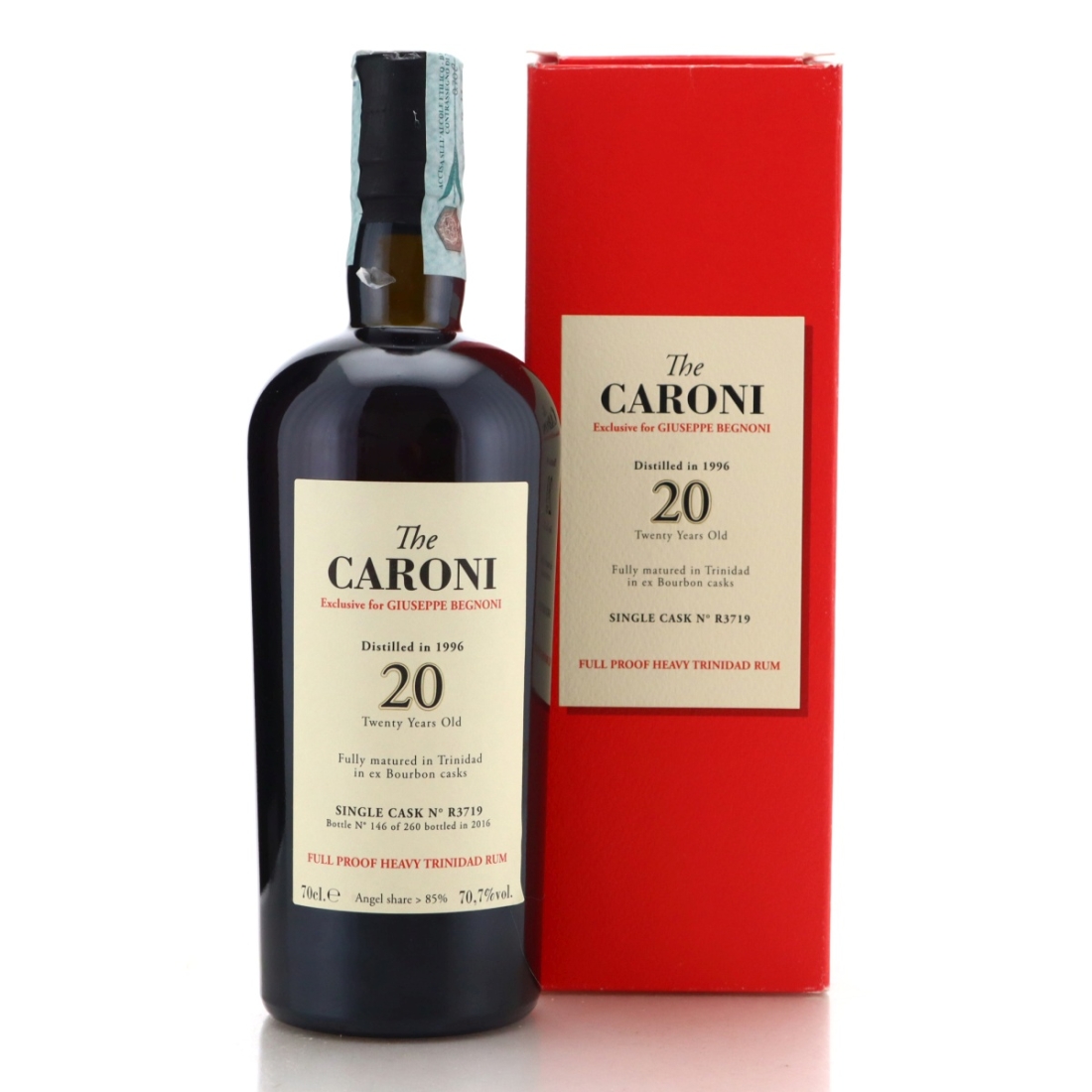 Image for Caroni 1996 Full Proof 20 Year Old Heavy