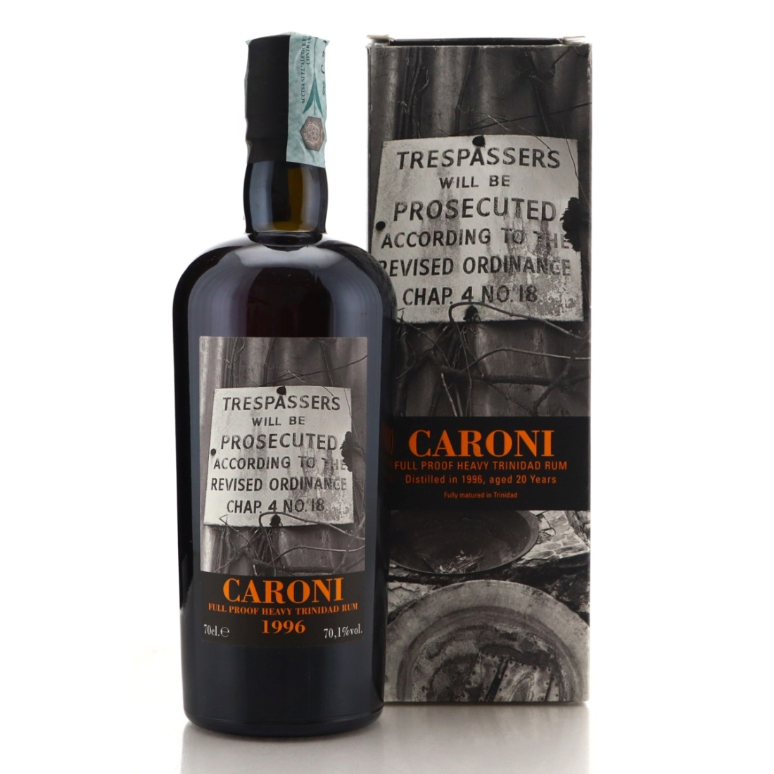 Image for Caroni 1996 Full Proof 20 Year Old Heavy