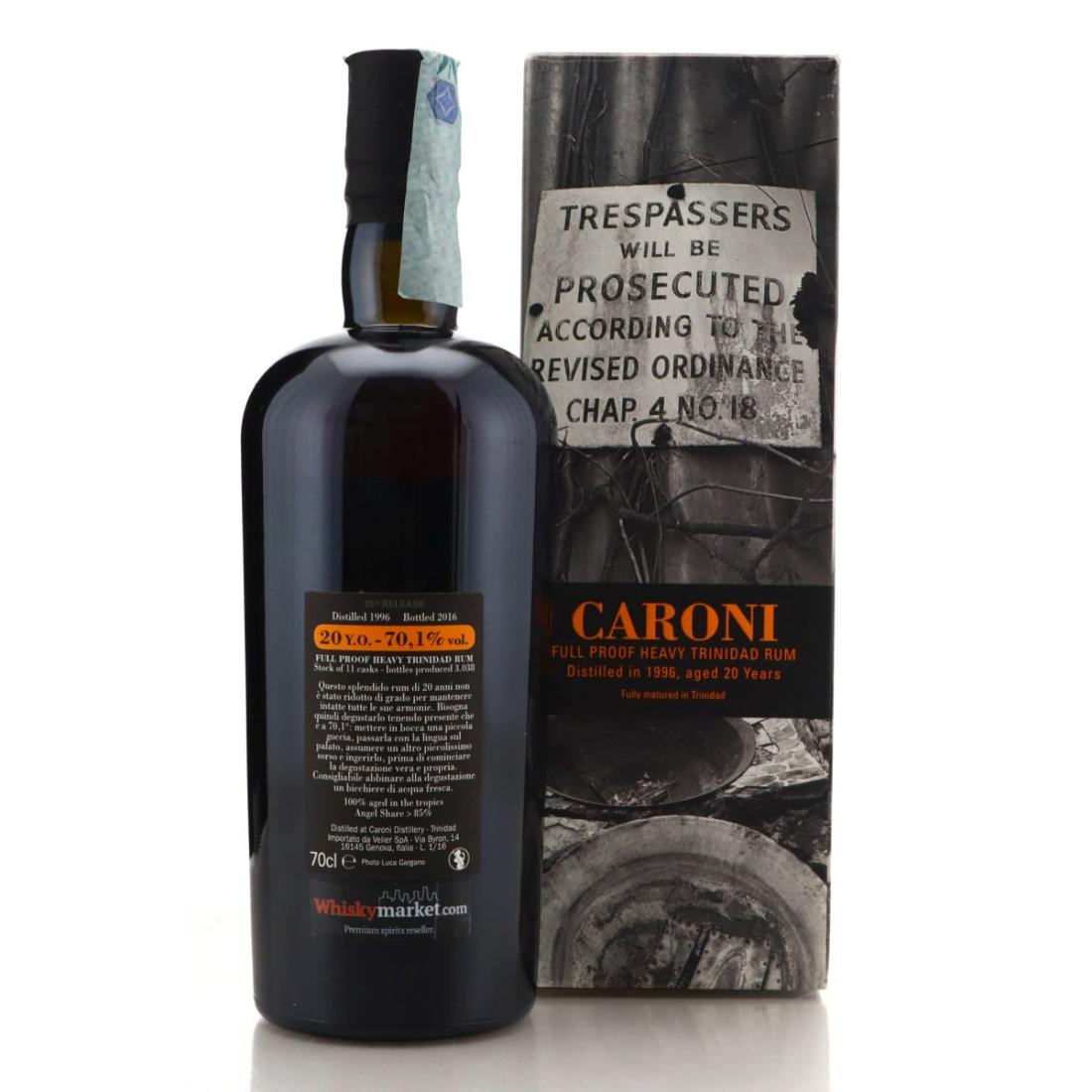 Image for Caroni 1996 Full Proof 20 Year Old Heavy